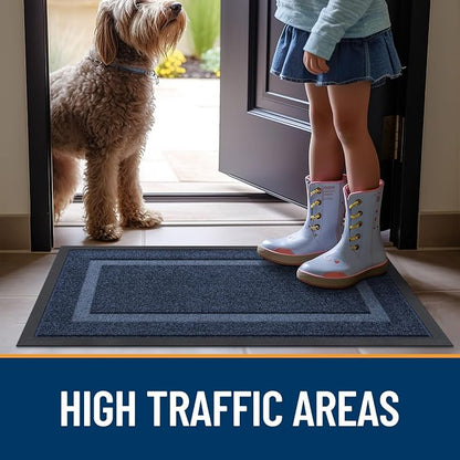 OLANLY Front Door Mat Indoor Outdoor Entrance, Waterproof All-Season, - Image 8