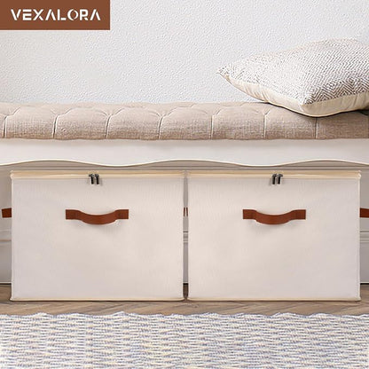 Shoe Organizer Box 2 Pack, Shoe Storage Organizer - Image 6