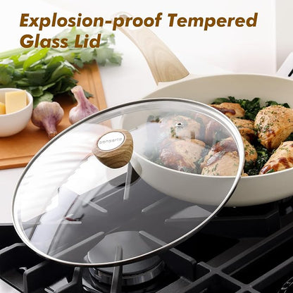 SENSARTE Ceramic Nonstick Frying Pan Skillet - Image 3