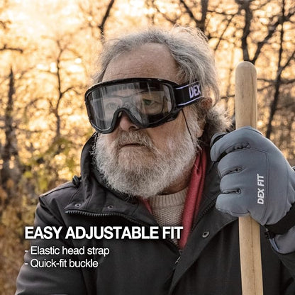 DEX FIT Protective Safety Goggles SG220B; Anti Fog & Scratch, Z87 Eye Protection - Image 7