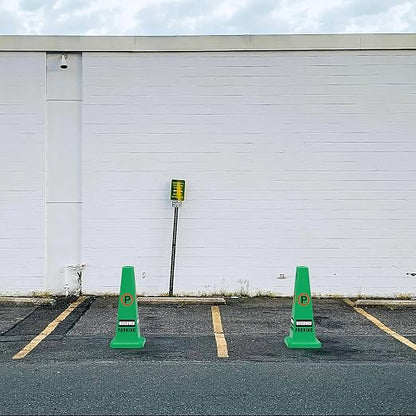 Plastic Traffic Cones, 4-Sided Message Cones, Road Safety Parking Cones - Image 8