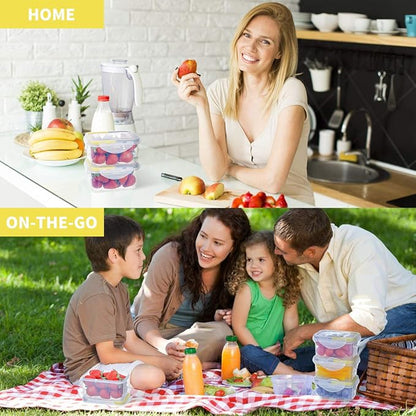 KIGI Small Plastic Food Storage Container Set - Image 6
