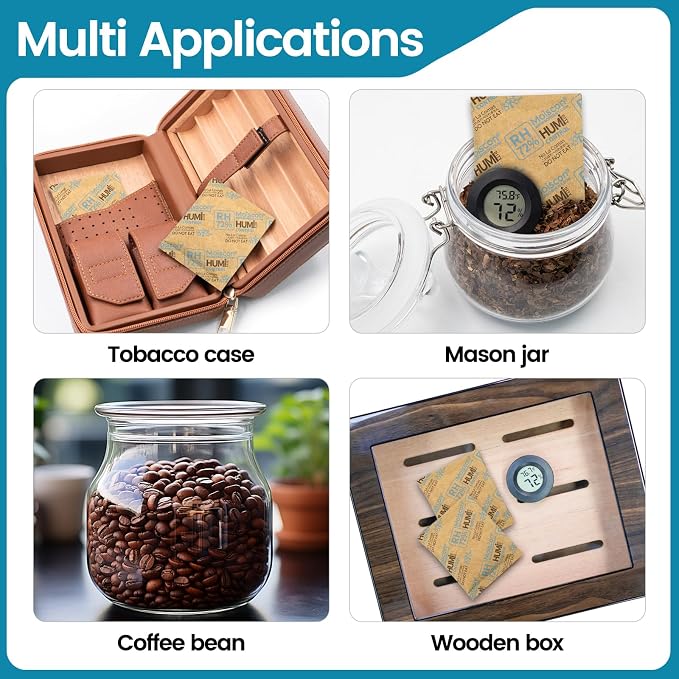 72% Two-Way Humidity Control Packs- 8 Gram Moisture Absorbers - Image 5