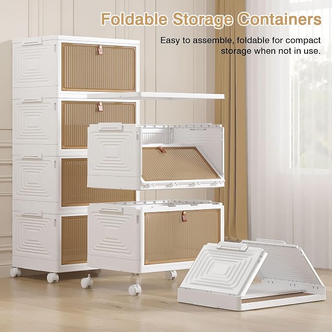 VECELO 3 Tier Storage Bins - Image 5
