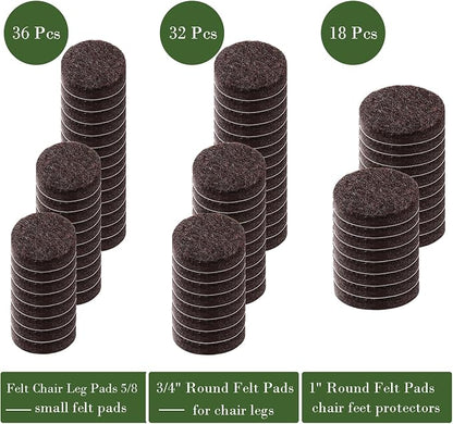 Fursafe&Q Felt Furniture Pads, Furniture Felt Pads - Image 9