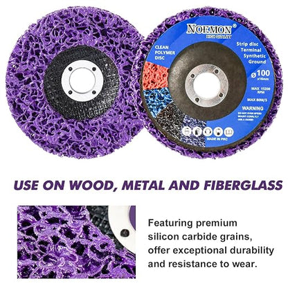 14 Pack Paint Eater Strip Disc Angle Grinder Rust Removal Disc Paint Stripper - Image 4