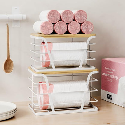 2 Pack Stackable Laundry Room Organization and Storage, Laundry Room Decor and - Image 2