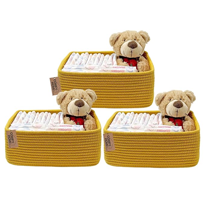 COMFY-HOMI 11.5"x7.5"x4.7" Storage Baskets by COMFY-HOMI