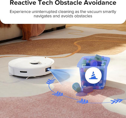 roborock Q8 Max Robot Vacuum and Mop Cleaner, DuoRoller Brush, 5500Pa Strong - Image 9
