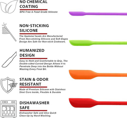 Anaeat Mini Silicone Spatulas - Image 7