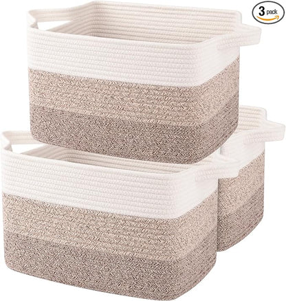 OIAHOMY Storage Basket, Woven Baskets by MasterofSpaceOptimization