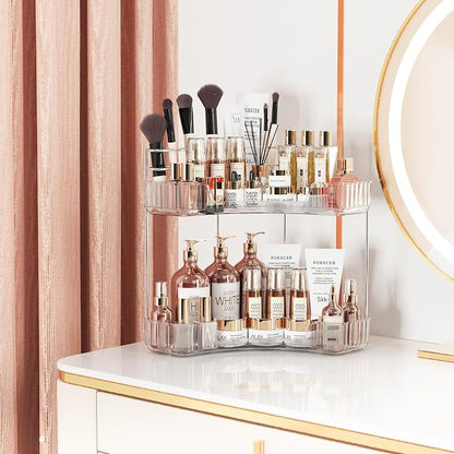 Asayuee 2-Tier Corner Bathroom Counter Organizer - Image 4