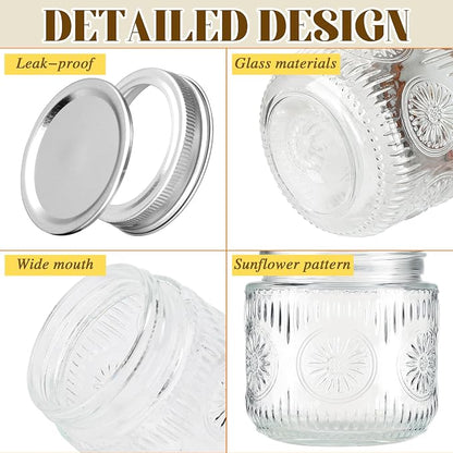 Mason Jars 8 oz - Image 8