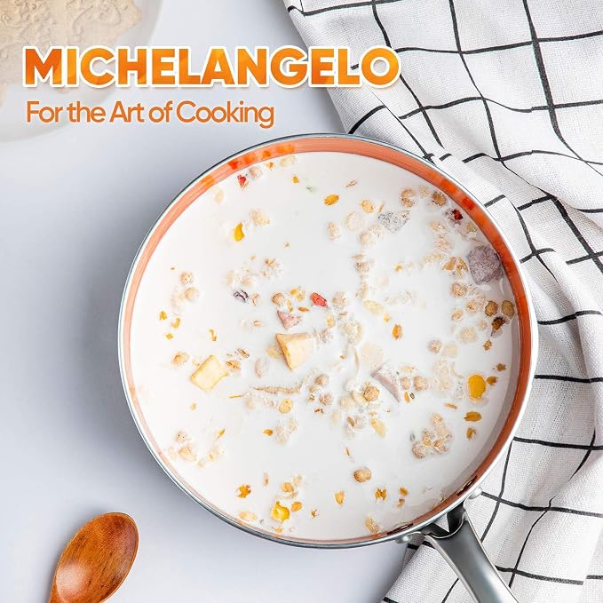 MICHELANGELO 4 Quart Saucepan - Image 7
