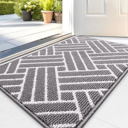 OLANLY Indoor Door Mat, 36x24 Inch, Dirt Resistant and Absorbent, Non-Slip by OLANLY