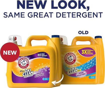 Arm & Hammer Plus OxiClean Odor Blasters Fresh Burst, 160 Loads Liquid Laundry - Image 5
