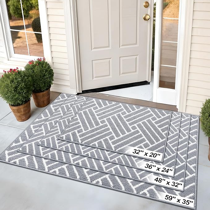 OLANLY Indoor Door Mat, 32x20 Inch, Dirt Resistant and Absorbent, Non-Slip - Image 7