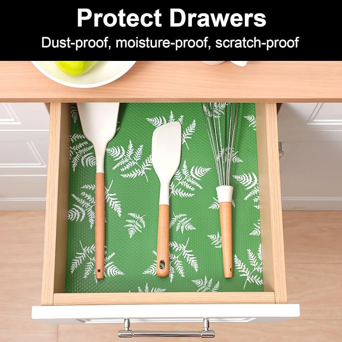 Cooyes Shelf Liner Drawer Liners, Shelf Liners - Image 3