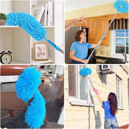 Ceiling Fan Cleaner Duster Reusable Microfiber Removable Duster - Image 7