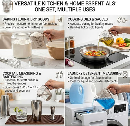 Measuring Cups Set, Essential Kitchen Gadgets - Image 4