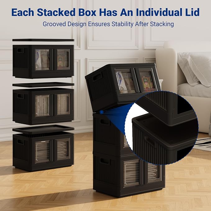 FLEXIMOUNTS 150 QT Stackable Storage Bins - Image 7