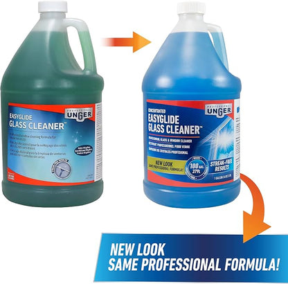 Unger Professional Streak-Free EasyGlide Glass Cleaner Concentrate, 1 Gallon - Image 2