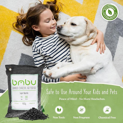 1000g Large Bamboo Charcoal Air Purifier Bag - Image 8