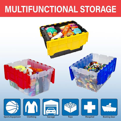 Akro-Mils KeepBox 18 Gallon Storage Container, Nesting and Stackable Plastic - Image 4