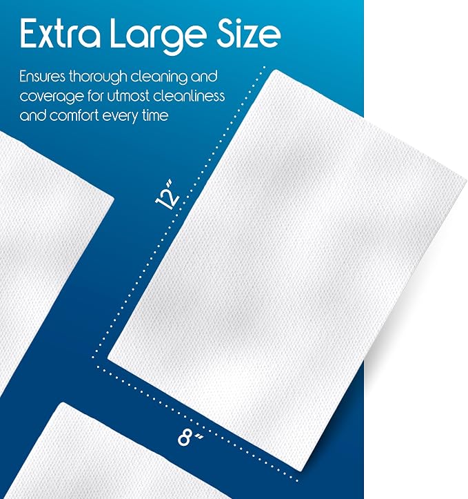 Inspire Adult Wet Wipes, Wash Cloths, Incontinence & Cleansing - Image 3