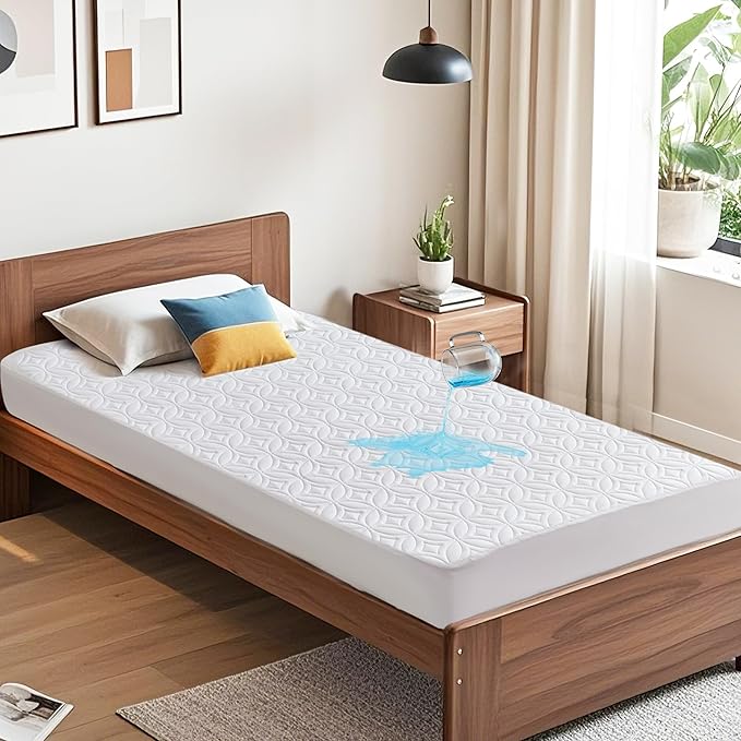 BEDLORE Waterproof Mattress Protector, Twin XL Size Mattress Pad by Bedlore
