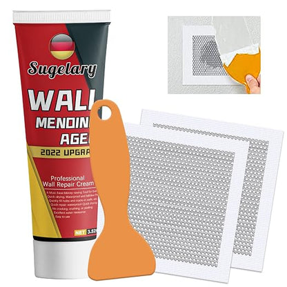 Drywall Patch Repair Kit with Scraper, Plaster Dent Repair and Wood Scratch by Sugelary