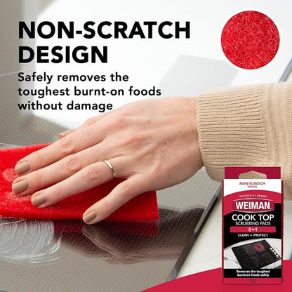 Weiman Products Cook Top Scrubbing Pad, 6 Per Case - Image 5