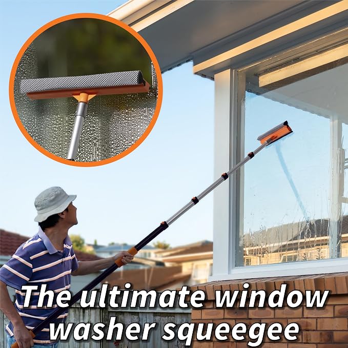 4-12 ft Window Washer Squeegee Kit - Image 4