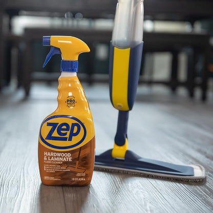 Zep Hardwood and Laminate Floor Cleaner - 32 oz - ZUHLF32 - Removes Spots - Image 7