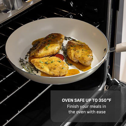 T-fal Signature Nonstick 12 Piece Cookware Set, Oven Safe Up to 350°F, - Image 7