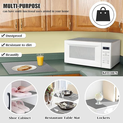 20Pcs Refrigerator Liners, Washable Fridge Liner Shelf Mats Refrigerator Pads - Image 6