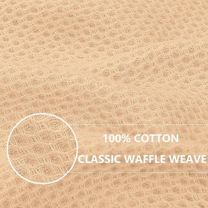 Homaxy 100% Cotton Waffle Weave Kitchen Dish Cloths, Ultra Soft Absorbent Quick - Image 2