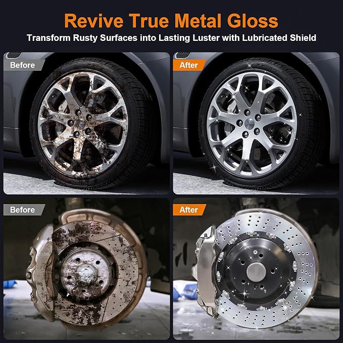 2 Pack Rust Remover Spray for Metal - Image 4