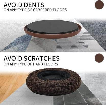 5" Furniture Sliders, 2-in-1 Furniture Movers Sliders - Image 4