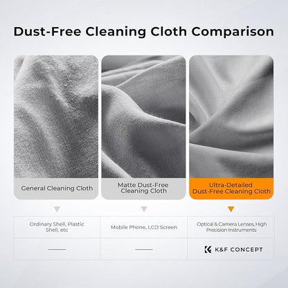 K&F Concept 10 Pack Microfiber Cleaning Cloths - Image 4