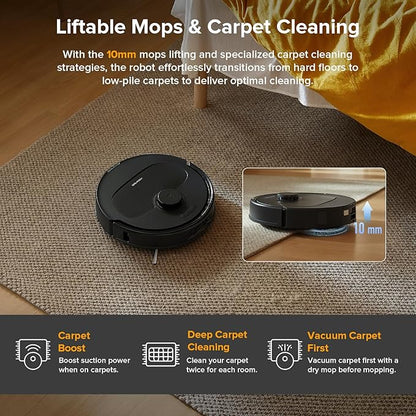 roborock Qrevo Series Robot Vacuum and Mop, 8000Pa Suction, Upgraded from Qrevo - Image 6