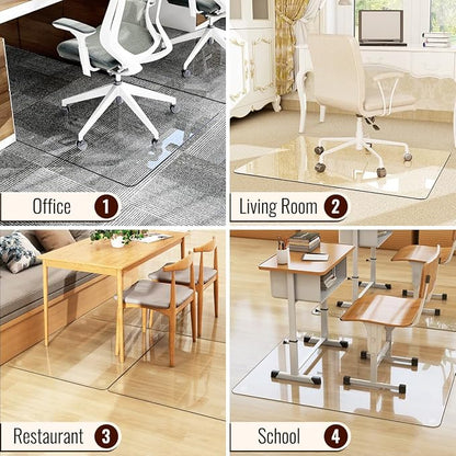 36" x 46" Chair Mat for Carpet - Image 8