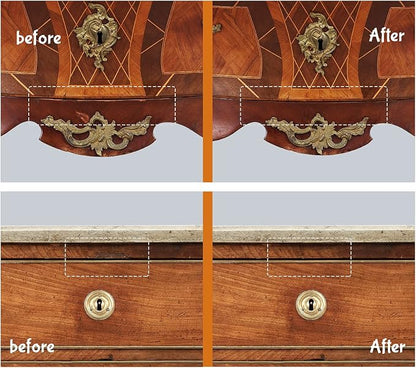 REALINN Wood Furniture Repair Kit 8 Dark Colors- Wood Fillers and Touch Up - Image 6
