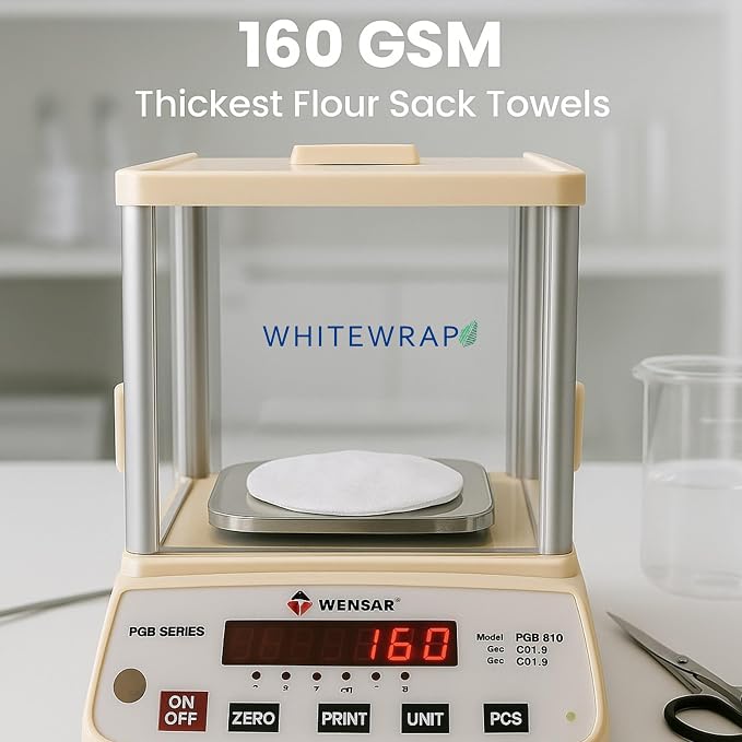 WHITEWRAP Flour Sack Towels| Tea Towel - Image 6