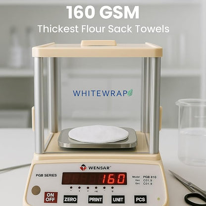 WHITEWRAP Flour Sack Towels| Tea Towel - Image 6