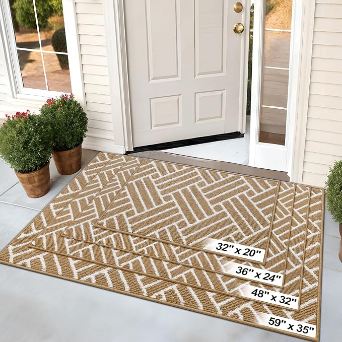 OLANLY Indoor Door Mat, 32x20 Inch, Dirt Resistant and Absorbent, Non-Slip - Image 8