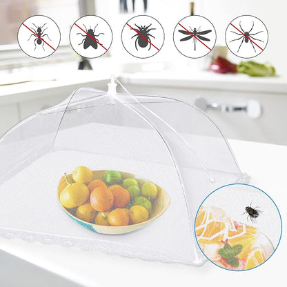 10 PACK Mesh Food Covers for Outside, Food Covers Outdoors Pop-up Food Tents 2 - Image 5