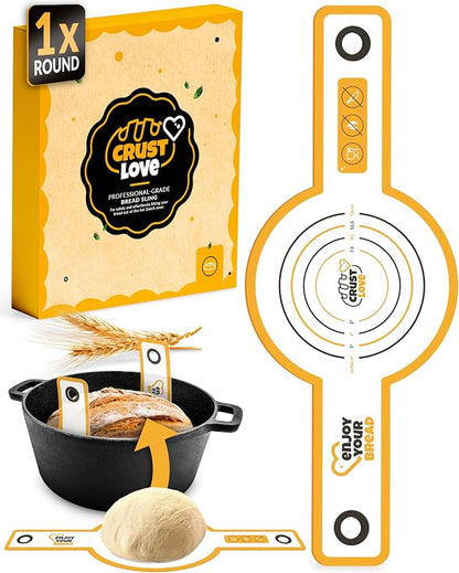CRUSTLOVE Silicone Bread Sling for Dutch Oven – Non-Stick Sourdough Sling & by CRUSTLOVE