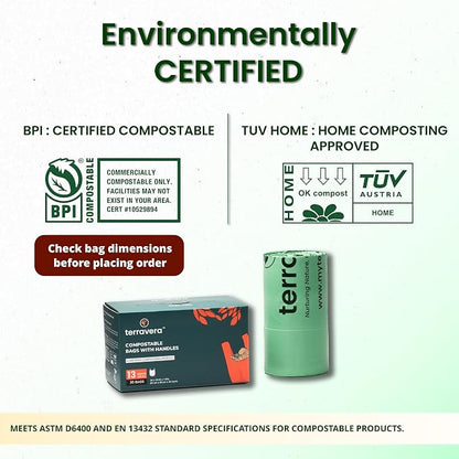13 Gallon Compostable Trash Bags - Image 4