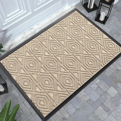 Yimobra Door Mat, Outdoor Indoor Entrance Welcome Mat, Heavy Entry Front Door - Image 9